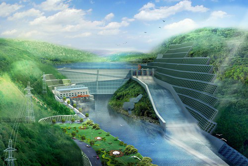 无为老挝南塔河1号水电站项目